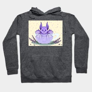 Lavander Tea Bat Hoodie